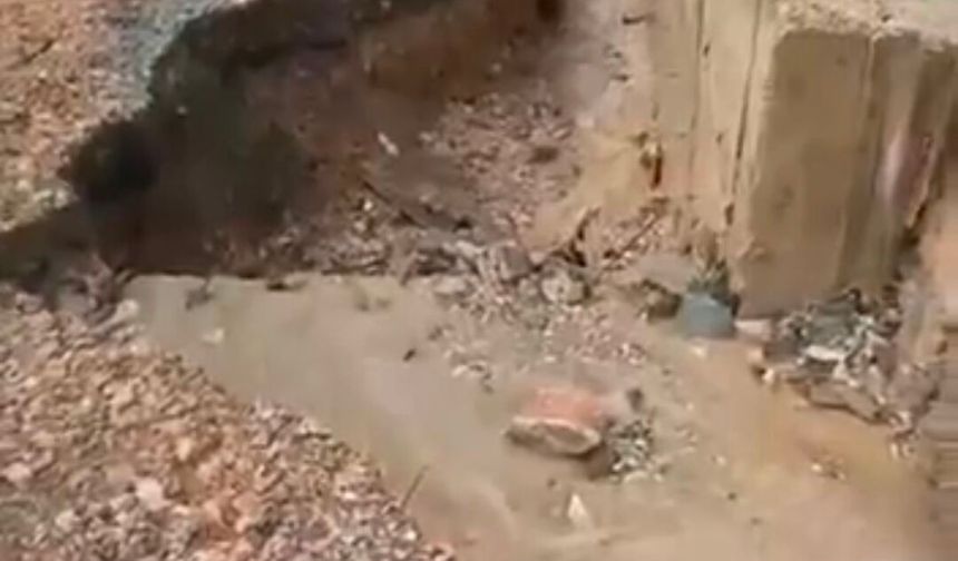 Tokat'ta sağanak sonrası yollar göle döndü