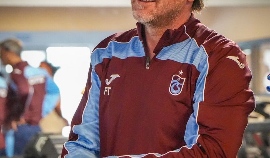 Trabzonspor'da sabah mesaisi
