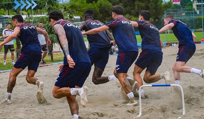 Trabzonspor'da yeni sezon hazırlıkları