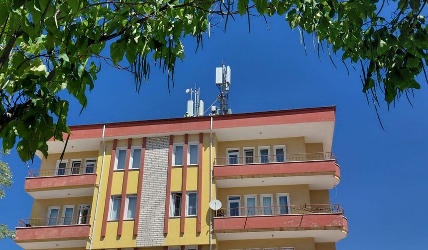 Çorum'da GSM vericisi protestosu