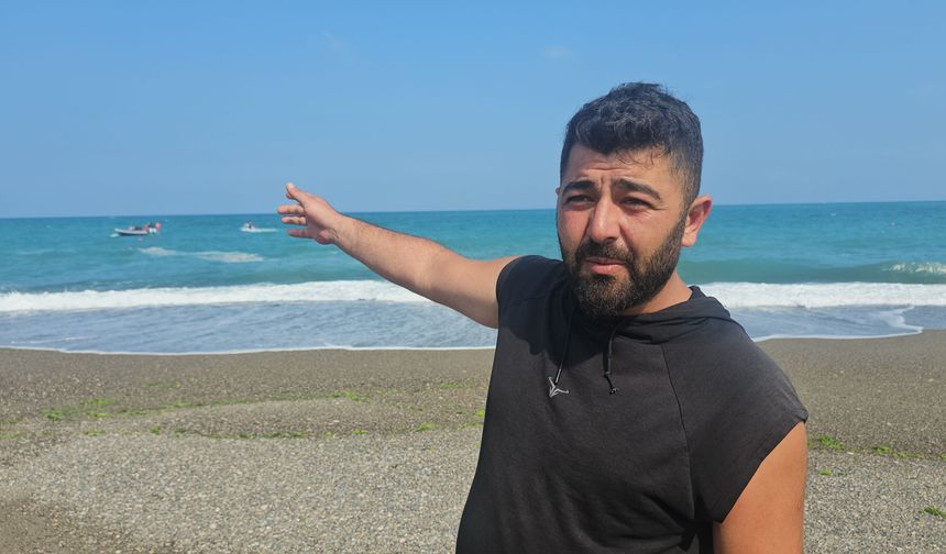 Denizde kaybolan Muhammet'i arama çalışmaları 2'nci gününde