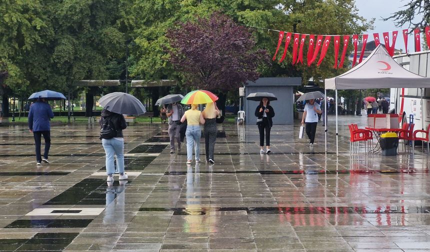 Düzce'de sağanak