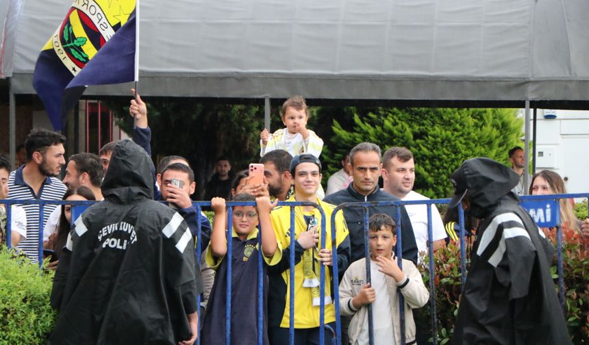 Fenerbahçe kafilesi Samsun'a ulaştı