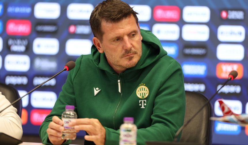 Ferencvaros Teknik Direktörü Balazs Borbely'in açıklamaları