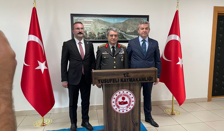 Genelkurmay Başkanı Orgeneral Bayraktaroğlu Artvin'de