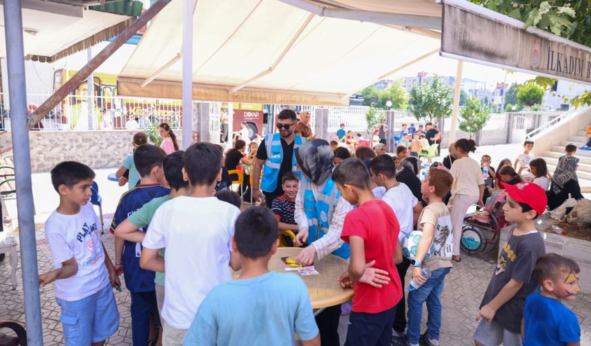İlkadım'da çocuklar hem eğlendi hem öğrendi