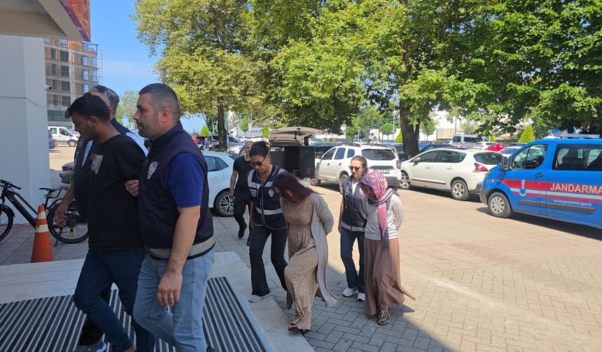 Ordu'da evden altın hırsızlığına 4 tutuklama