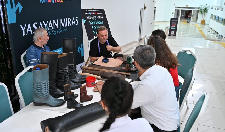 Ordu'da Kültür Yolu Festivali'nde geleneksel el sanatları ve çocuk etkinlikleri