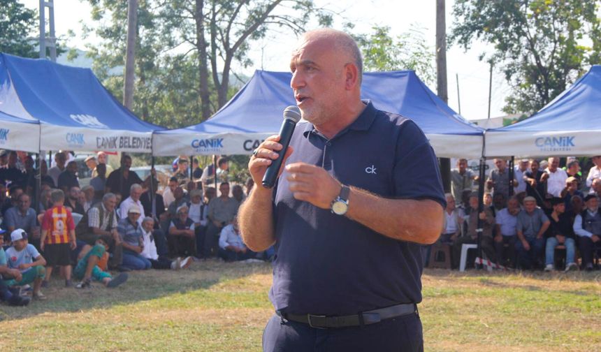 Samsun'da 350 pehlivan er meydanına çıktı; başpehlivan Recep Taslak oldu