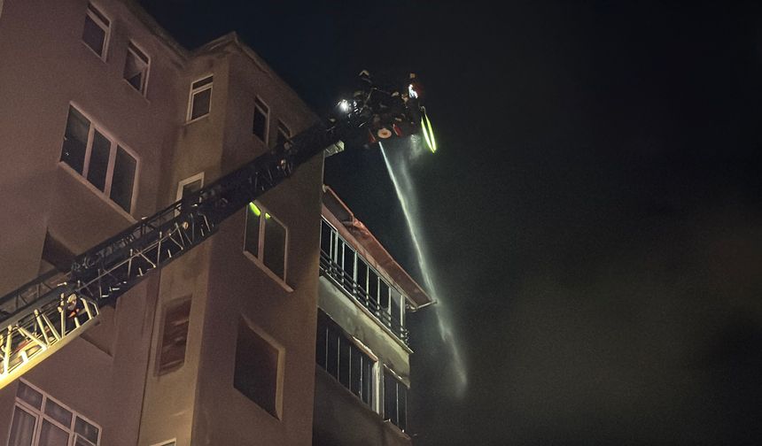 Samsun'da bir depoda yangın (2)