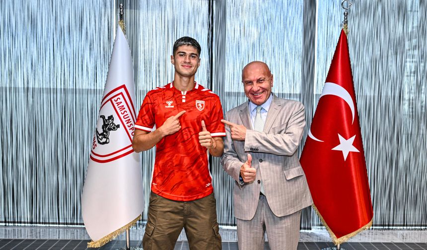 Samsunspor, Gabriele Guarino ile 5 yıllık sözleşme imzaladı