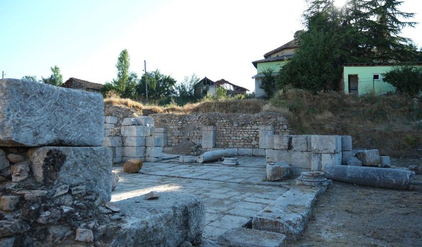 Sebastapolis Antik Kenti'ndeki kazı çalışmaları devam ediyor