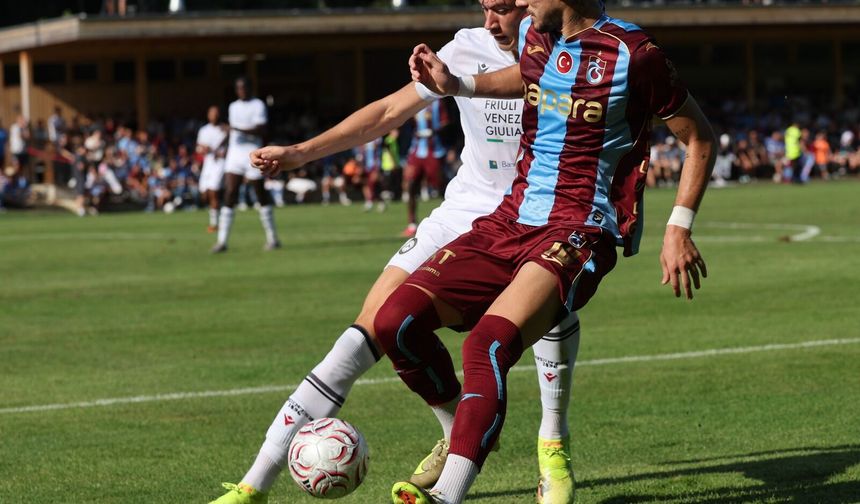 Trabzonspor'dan Muçi'nin sağlık durumuyla ilgili açıklama