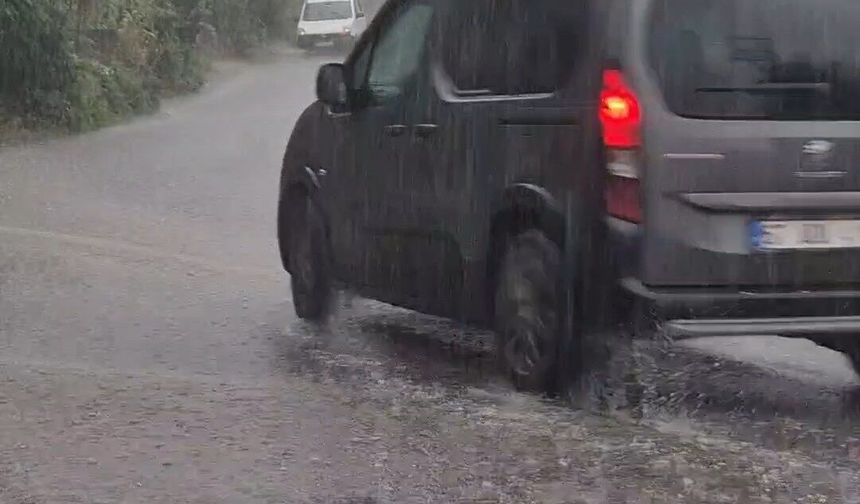 Zonguldak'ta sağanak