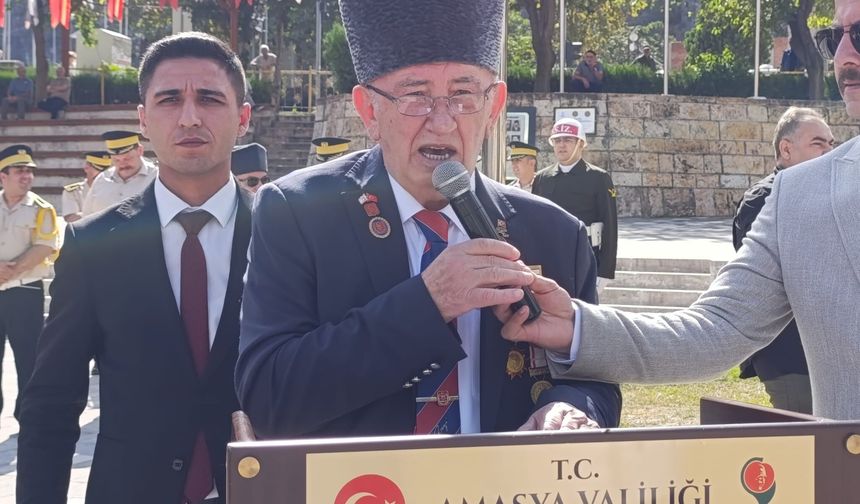 Amasya'da Gaziler Günü kutlandı