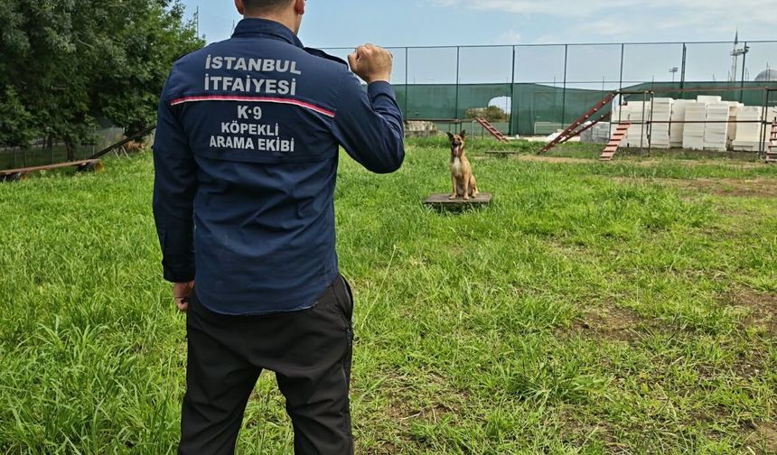 Arama köpeklerinin eğitim üssü Trabzon oldu