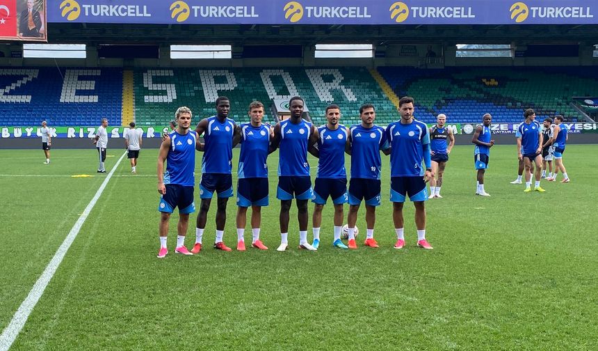 Çaykur Rizespor'da transfer raporu: 20 ayrılık, 9 transfer