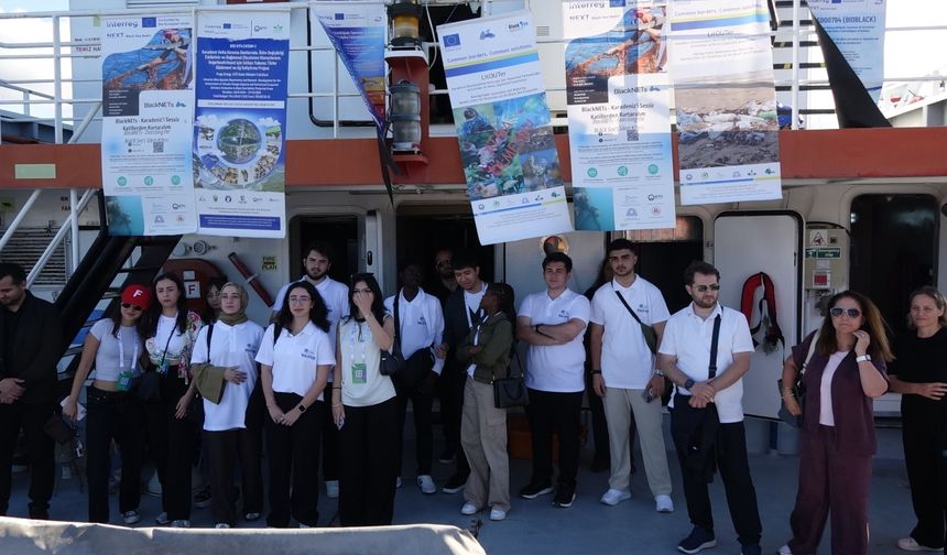 COP31 öncesi öğrencilerden Karadeniz'e yakın mercek / Ek fotoğraflar
