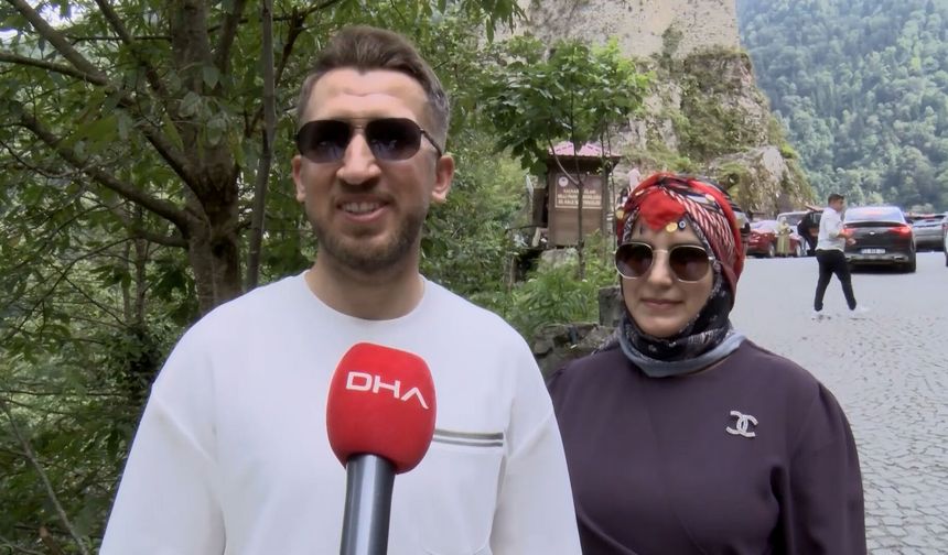 Karadeniz'in zirveleri, yeni evlilerin balayı rotası oldu