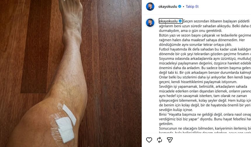 Okay Yokuşlu: Mücadeleye devam ediyorum