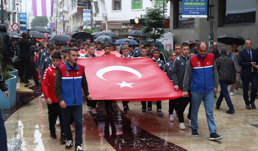 Ordu'da 19 Eylül Gaziler Günü kutlandı