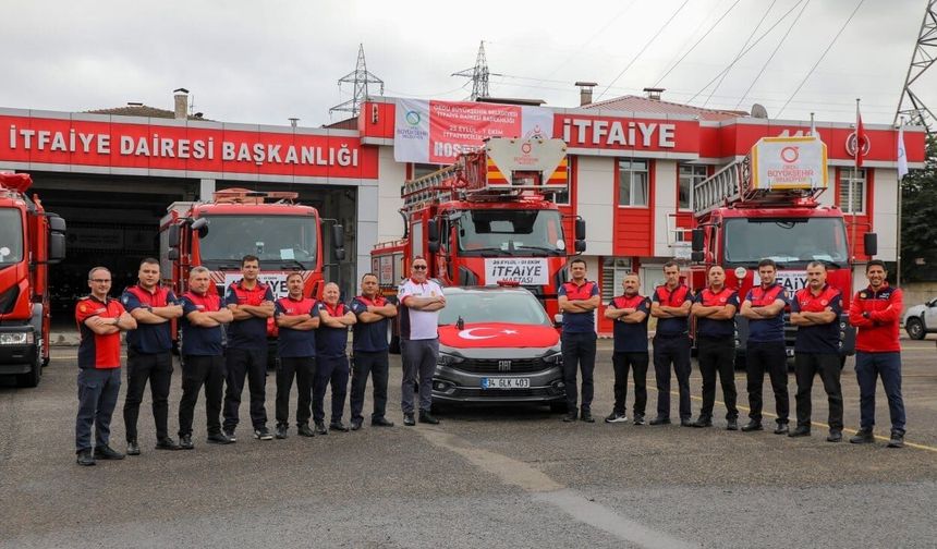 Ordu'da itfaiye haftası etkinliklerle kutlanıyor