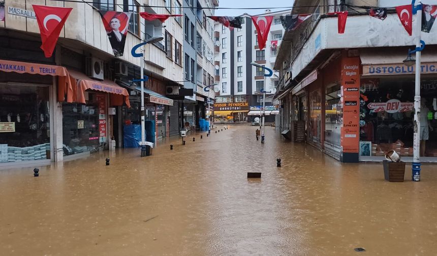 Rize'de sağanak, sel ve taşkınlara yol açtı / Ek fotoğraflar