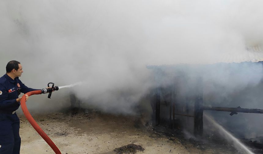 Samsun'da baraka yandı