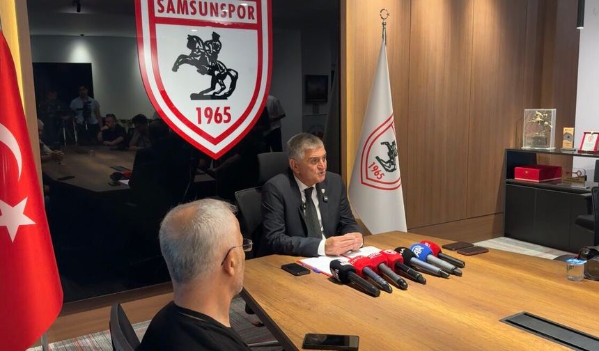 Samsunspor Basın Sözcüsü Çakır: İlk 5 hedefimizden vazgeçmedik