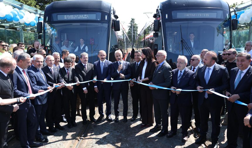 Samsun'un yeni tramvayları yüzde 74 yerli üretim