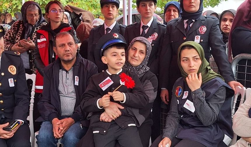 Şehit polis memuru, Giresun'da son yolculuğuna uğurlandı