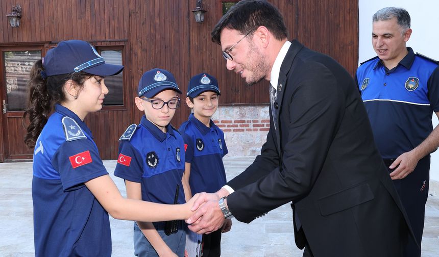 Tokat'ta minik zabıtalar görev başında