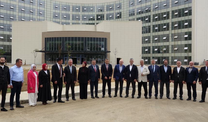 Trabzon Şehir Hastanesi'nde sona doğru