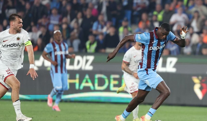 Trabzonspor- Gençlerbirliği Süper Lig'de 75'inci randevuda