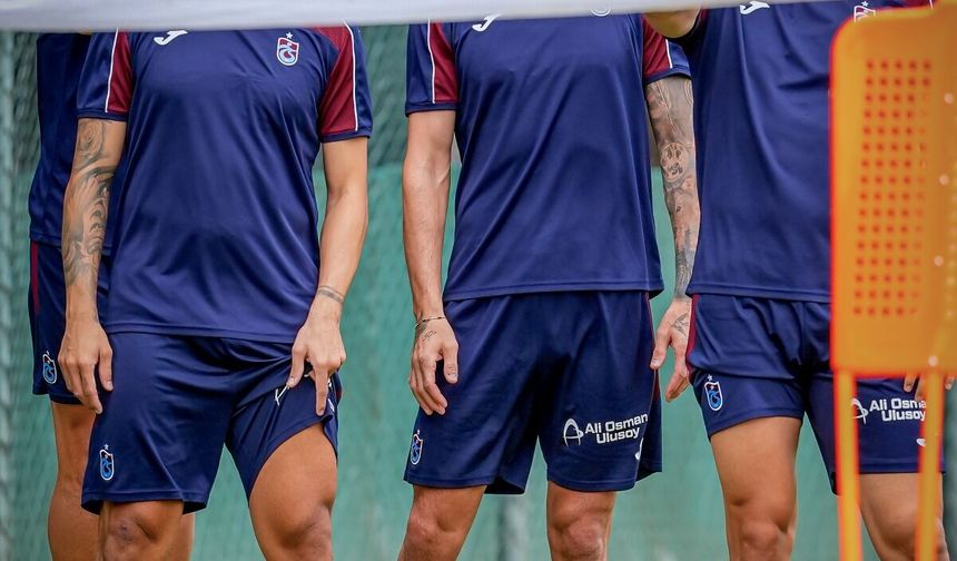 Trabzonspor'da Gençlerbirliği maçının hazırlıkları sürüyor
