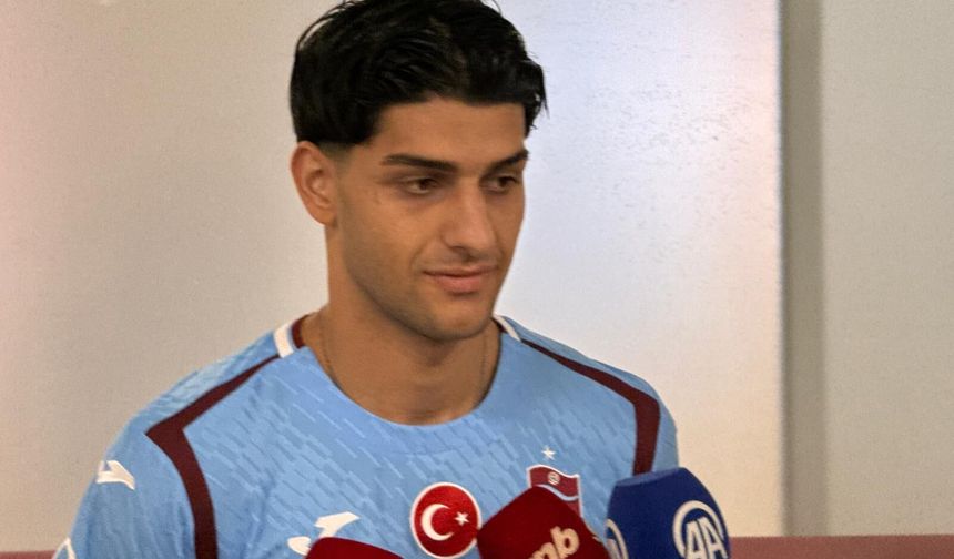 Trabzonspor'un yeni transferi Ali Habeşoğlu, Trabzon'a geldi