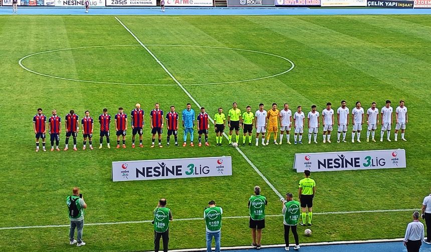 Zonguldak Kömürspor - Karabük İdman Yurdu maçında taraftarlar arasında arbede