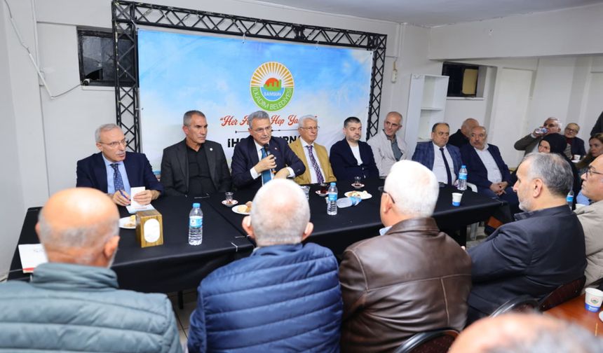 Başkan Kurnaz: İlkadım'ı daha güzel yarınlara taşıyacağız