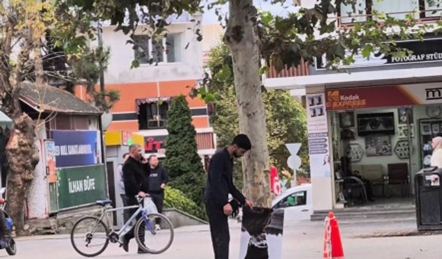 Bolu'da vatandaşların Atatürk hassasiyeti