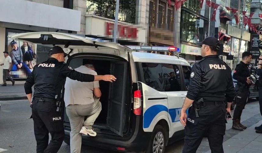 Caddede yürüyen kadının fotoğraflarını izinsiz çeken şüpheli tutuklandı
