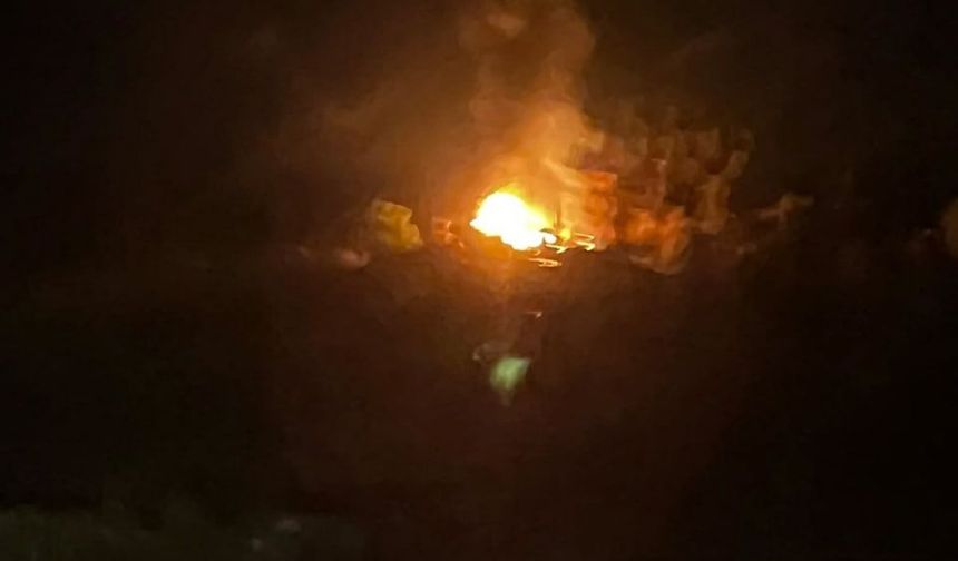Çorum'da imam lojmanı ve boş bir ev yandı