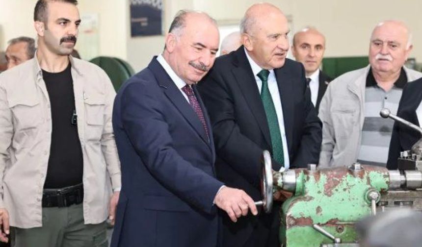 Çorum'da mesleki eğitime hayırsever desteği