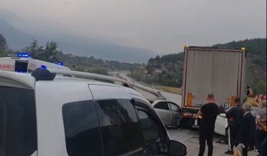 Çorum'da trafik kazası: 2 yaralı