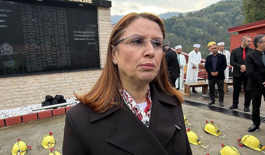 Maden faciasında ölen 43 işçi anıldı