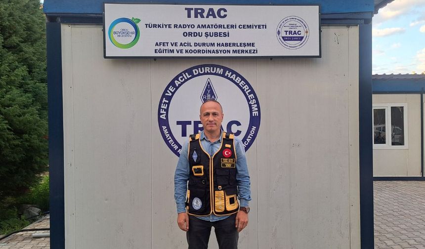 Ordu'da Afet ve Acil Durum Haberleşme Merkezi faaliyete başladı