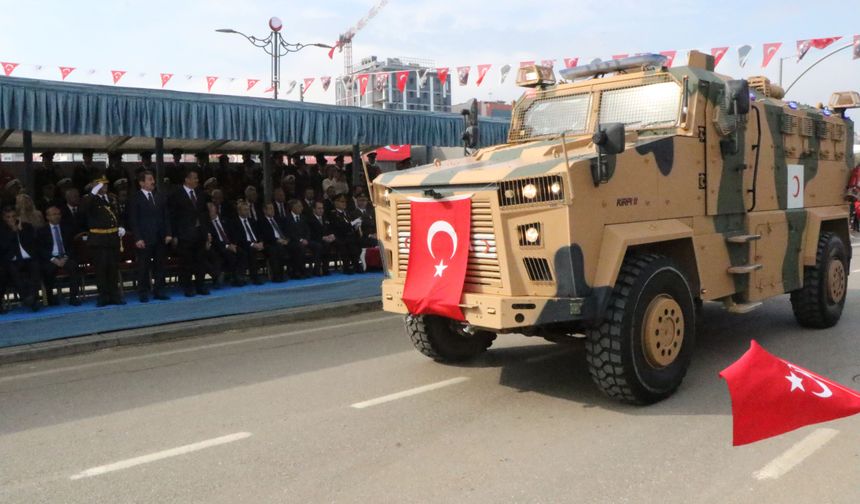 Samsun'da Cumhuriyet Bayramı 103'üncü yılında coşkuyla kutlandı