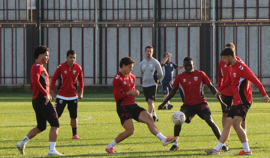 Samsunspor, Amed Sportif Faaliyetler maçı hazırlıklarını tamamladı