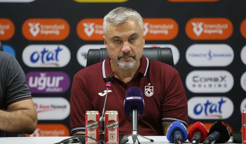 Samsunspor - Trabzonspor maçının ardından