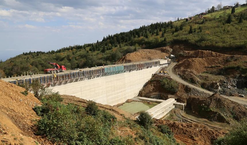 Uçarsu Göleti su ihtiyacına nefes olacak