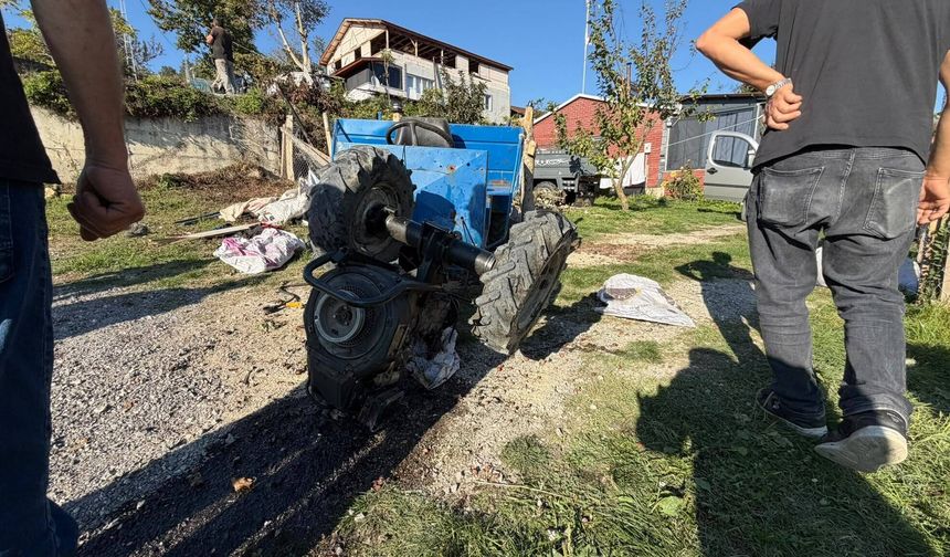 Virajda 'patpat' devrildi: 1 ölü, 1 yaralı